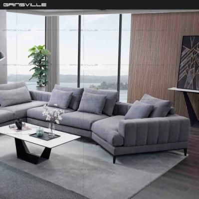 China Manufacturer Latest Newly Modern Furniture Genuine Fabric Sofa Home Furniture GS9007