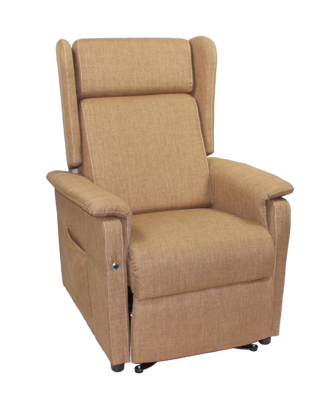 Electric Rise and Recline Chair for Old Man, Lift Tilt Mobility Chair Riser Recliner (QT-LC-53)