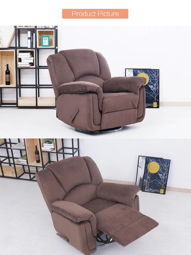 American Style Big Size Living Room Swivel Glider Lazyboy Recliner Sofa