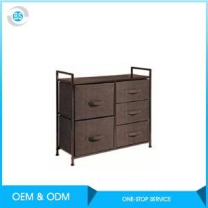 China Manufacturer Five Drawer Wooden Balcony Storage File Cabinet