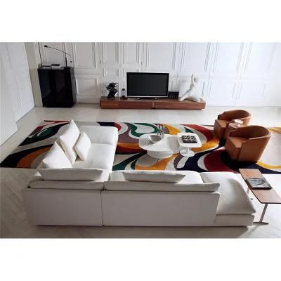 High-End Contemporary Loose Couch Feather Down Filling High-Class Sectional Sofas Italian Style Modular Sofa for Villa