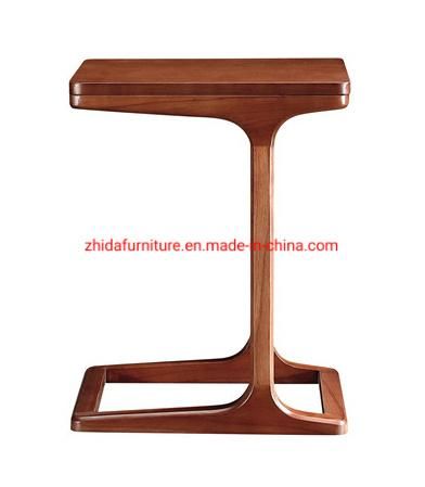 Home Furniture Small Sofa Side Square Wooden Side Table