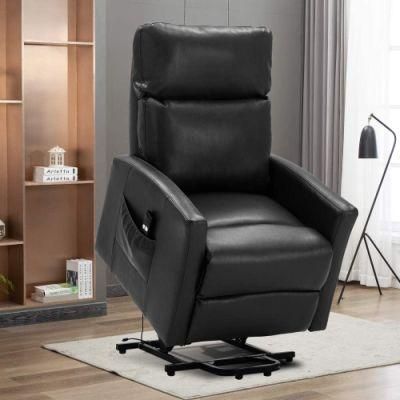 Home Furniture Electric Power Lift Elder Recliner Sofa Durable and Steady Leather Sofa High Quality Living Room Sofa for Elder People