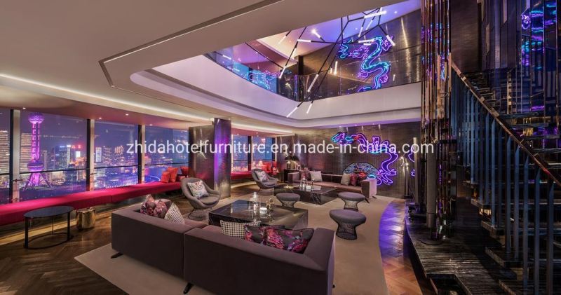 Customized Factory Luxury Hotel Furniture Living Room Sofa for Sale