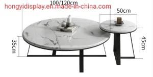 Round Shape Glass Tea Table