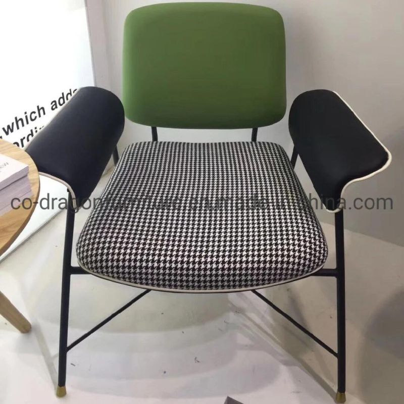 China Wholesale Leisure Chair with Metal Frame for Modern Furniture