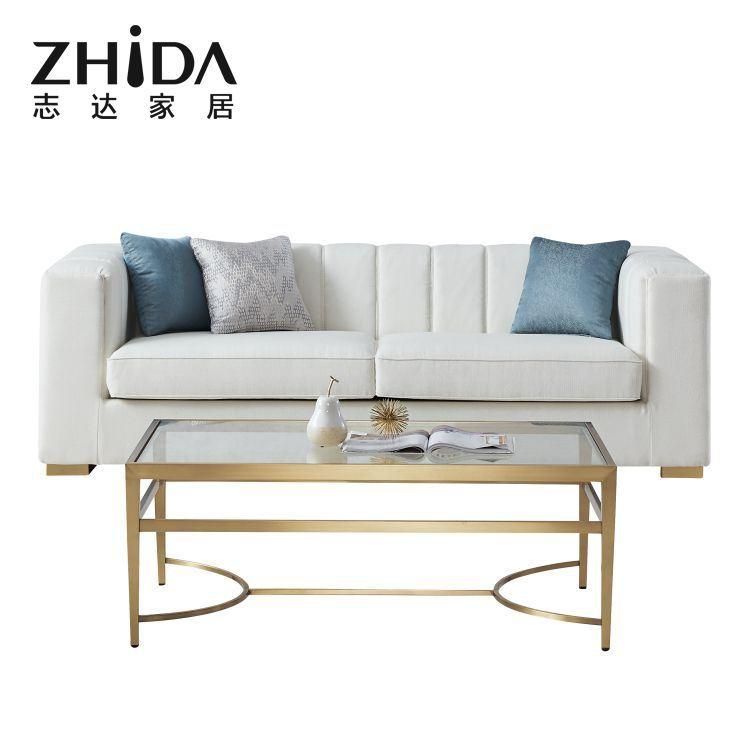 U Shape L Shape New Luxury Seational Sofa High-End Euorpean Villa Lobby Sofa Couch for Star Hotel