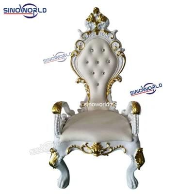 Solid Oak Wood High Back Beauty Wedding Banquet Chair Furniture