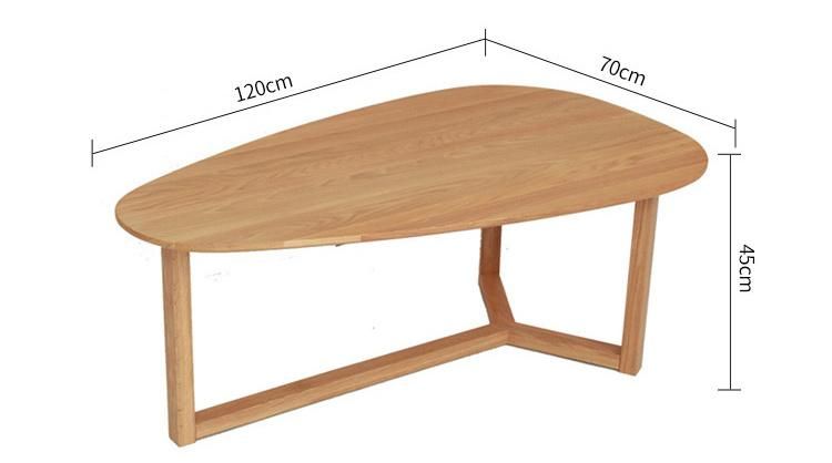 Simple Living Room Solid Wood Mango Coffee Table