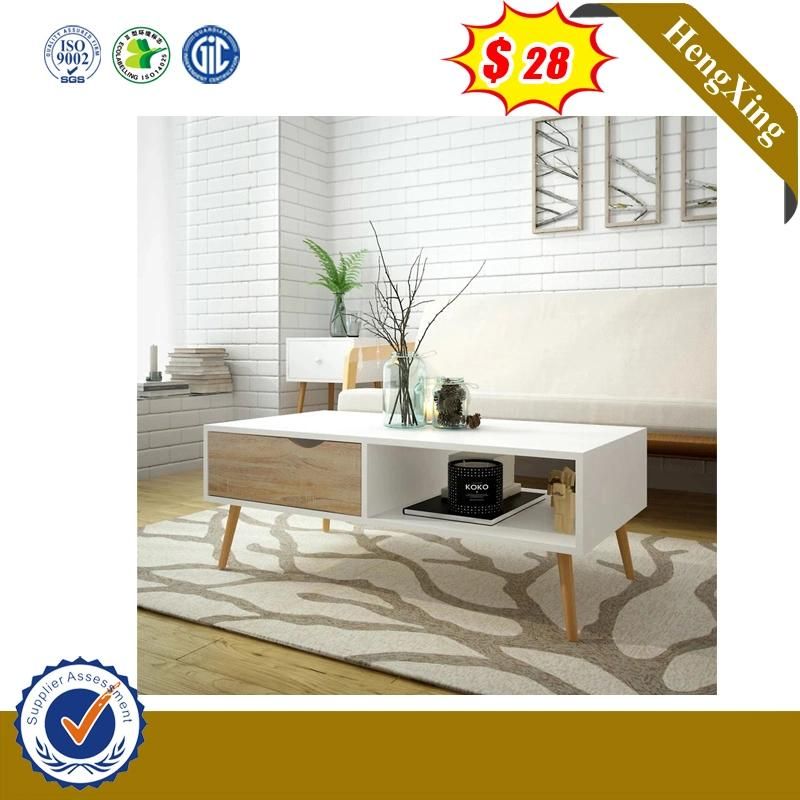 Modern White Color Living Room Home Furniture Wooden Coffee Table