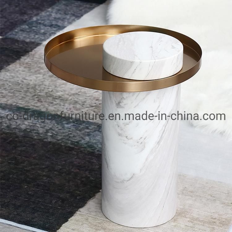 Modern Luxury New Design Marble Side Table for Home Furniture