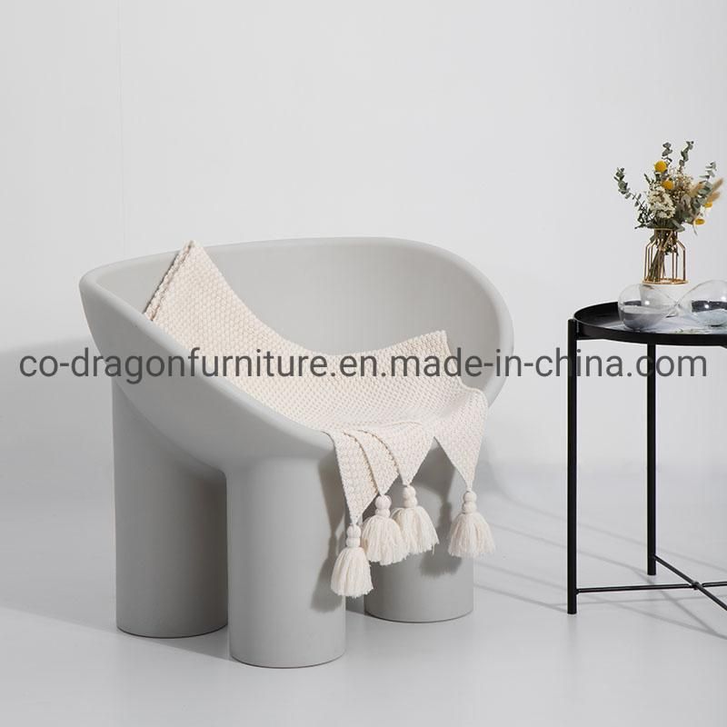 Fashion New Design Home Furniture Plastic Colorful Leather Leisure Chair