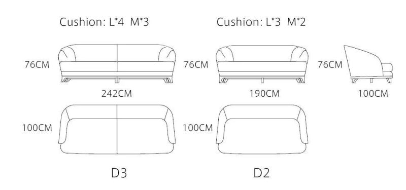 American Style Furniture Sofa Design Home Furniture Living Room Sofa