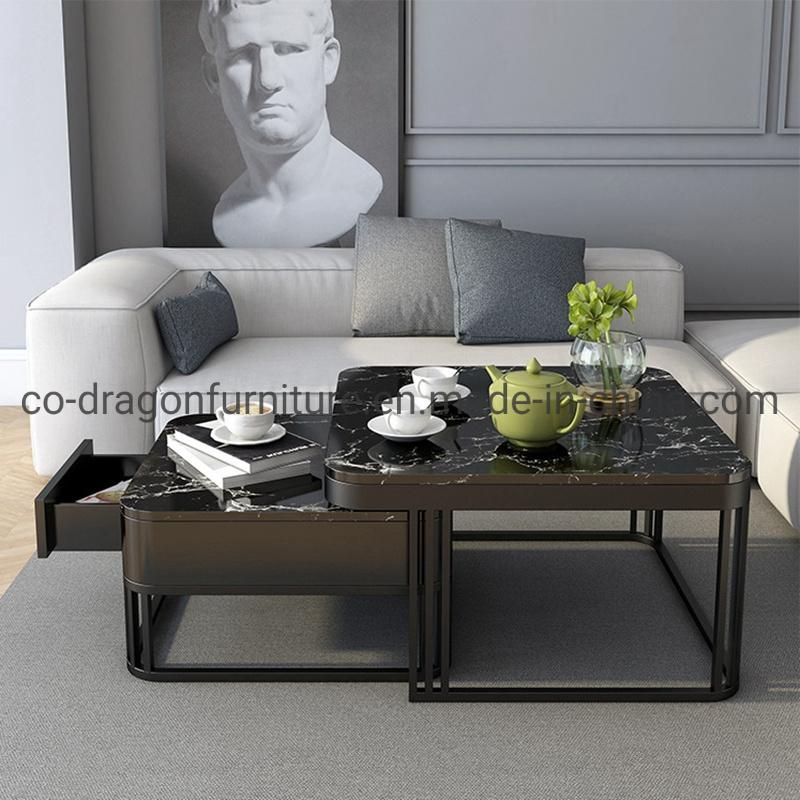 Fashion Hot Sale Square Metal Coffee Table for Home Furniture