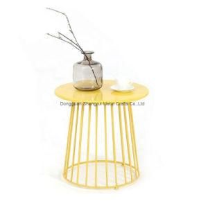 Stylishing Modern Side Table Metal Storage Coffee Table Side Tale