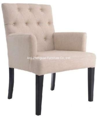 Hot Selling Wood Leisure Chair with Armrest (ZG19-005)