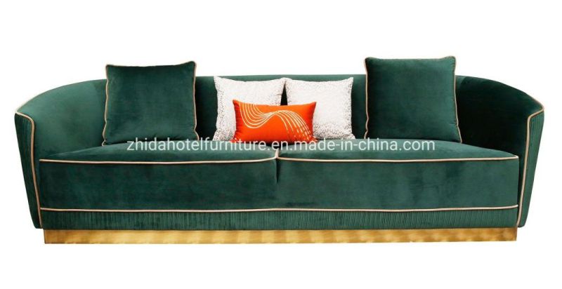 Hotel Lobby Furniture Contemporary Style Living Room Sofa for Bedroom