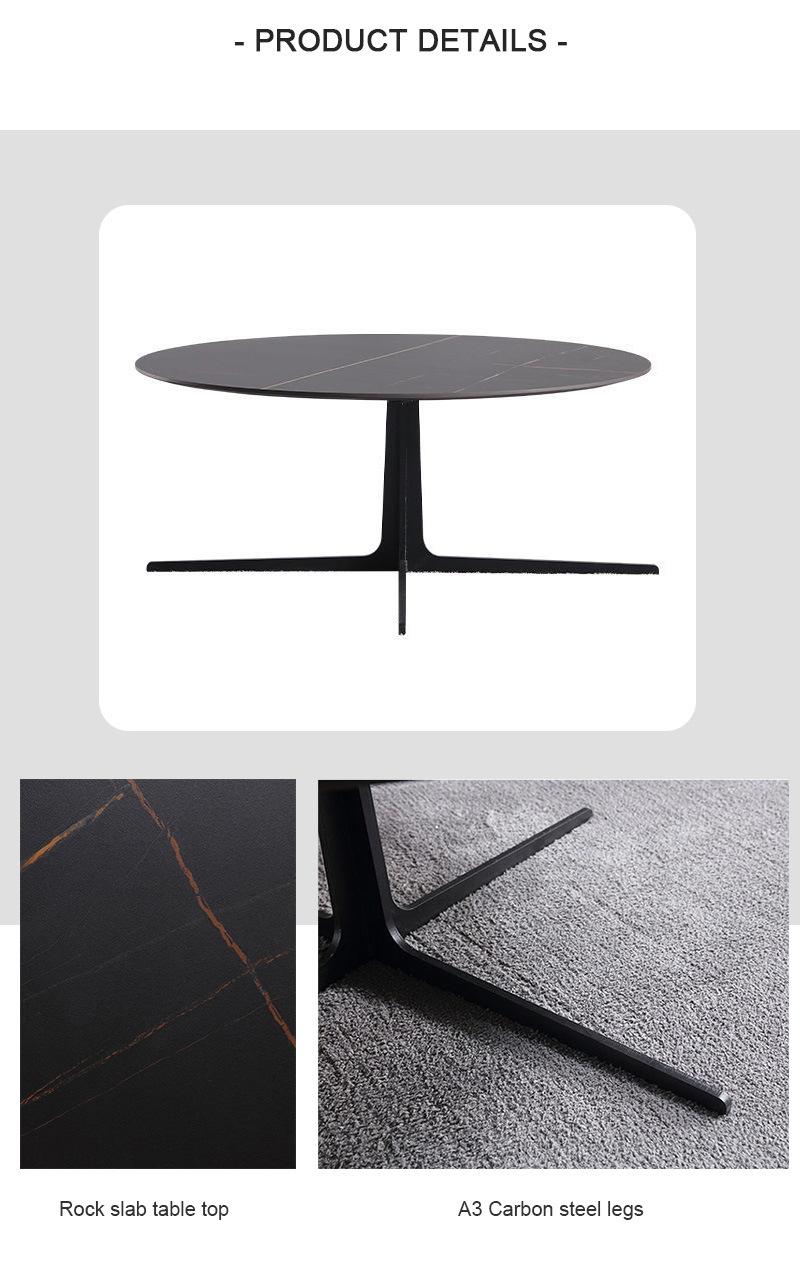 Industrial Cafe Furniture Round Industrial Coffee Table for Home Apartment