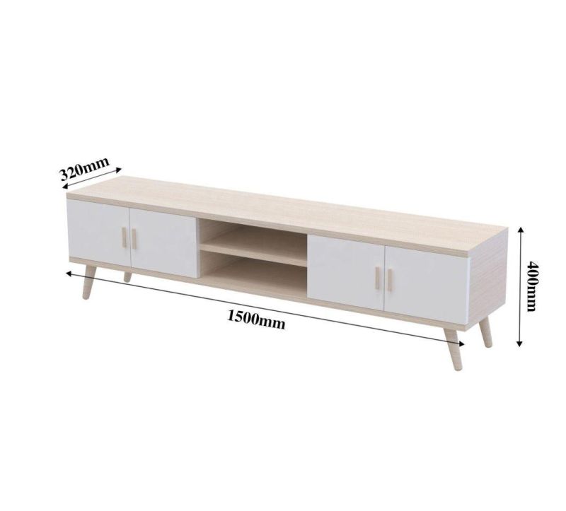 Factory Hot Selling Wooden TV Stand/ TV Stand Cabinet Modern Style for Living Room