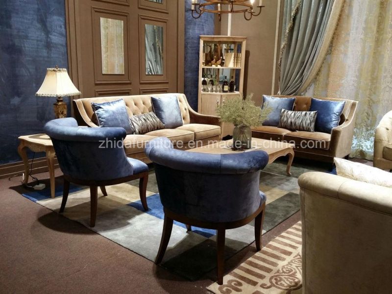 Living Room Comfortable Sofa (fabric sofa)