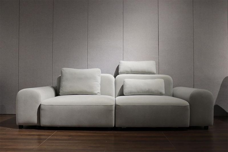 Wholesale Modern Furniture Sofa L Shape Sofa in Living Room