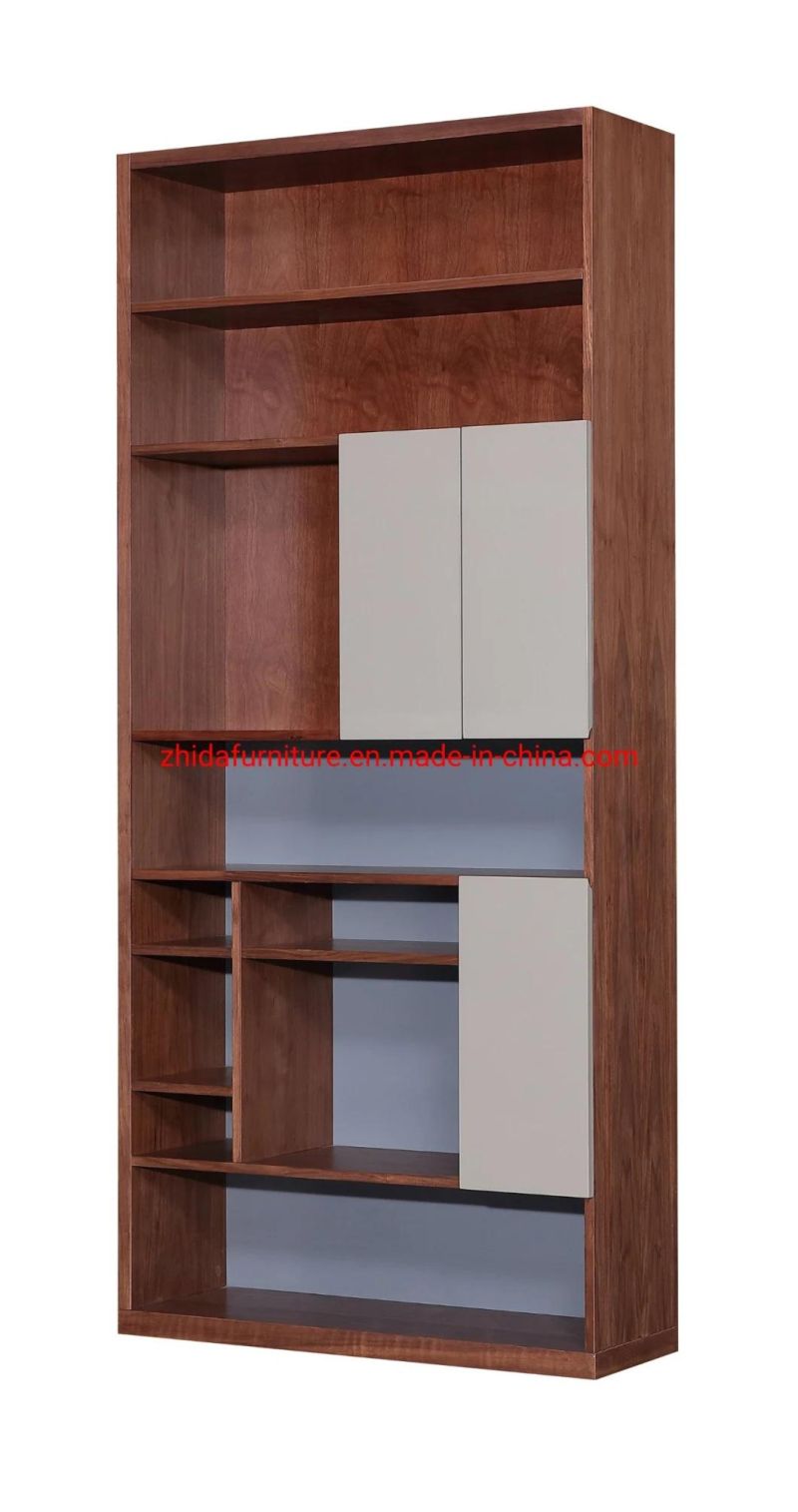 Living Room Wooden Panel Modern Style Bookshelf Bedroom Study Cabinet