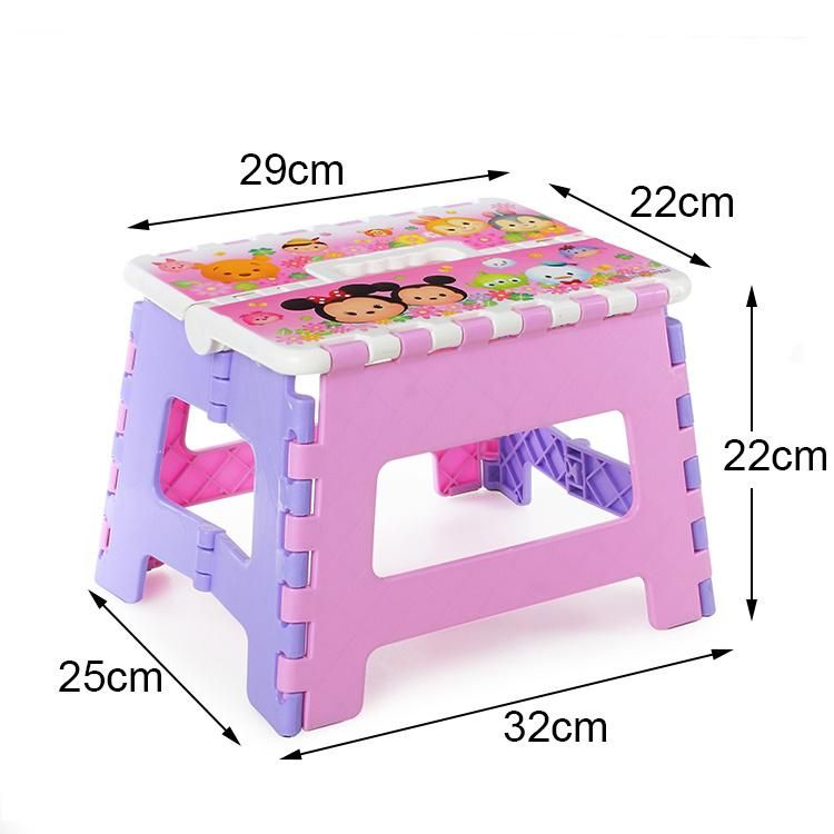 Heat Transfer Plastic Folding Stool