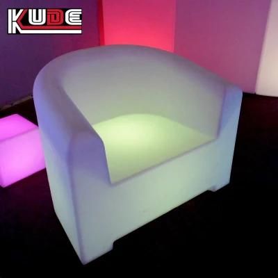 LED Single Sofa Illuminated LED Sofa Garden LED Sofa