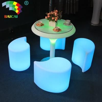 Coffee Shop LED Furniture Sets