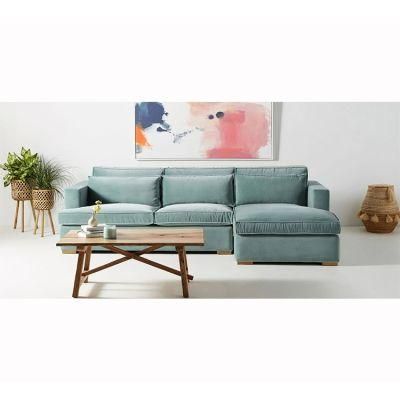 Upholstery Furniture Modern Couch Sectional Sofa L Shape Sofa for Living Room