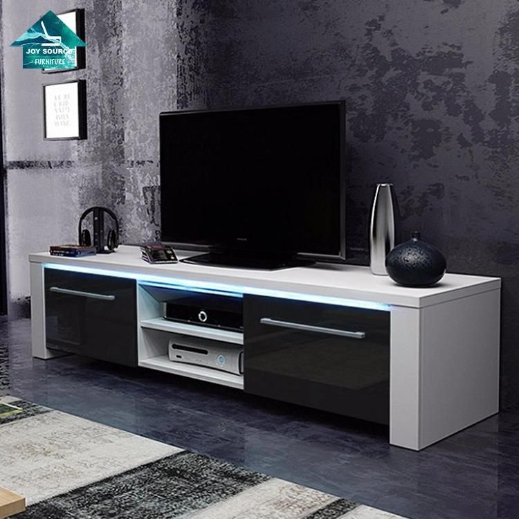 Modern Cheap New Design TV Stand with LED Light