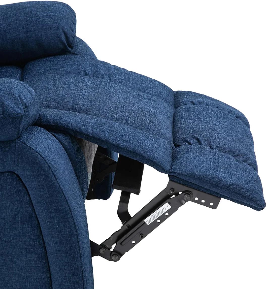 Jky Furniture Massage Function Fabric Adjustable Manual Recliner for Living Room