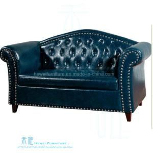 American Style Leather Lobby Sofa for Hotel (HW-BJ412S)