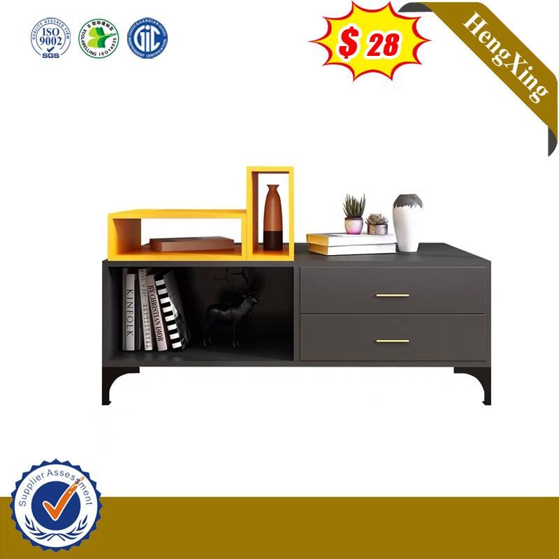 Foshan Office Furniture Black Wooden Table Promotion Coffee Table