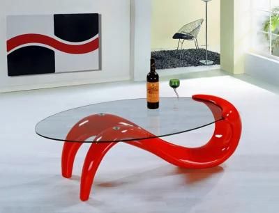 Modern High Quality Fiber Glass Coffee Table