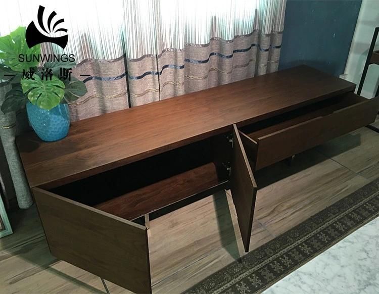 Modern and Simply Design Solid Wooden TV Stand Cabinet Fir Living Room