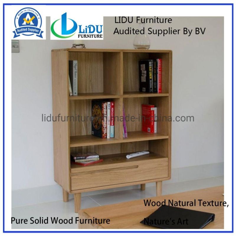 Large Size Wood Bookshelf Wooden Book Shelf Adjustable Shelves Bathroom Cabinet Wood Shelf