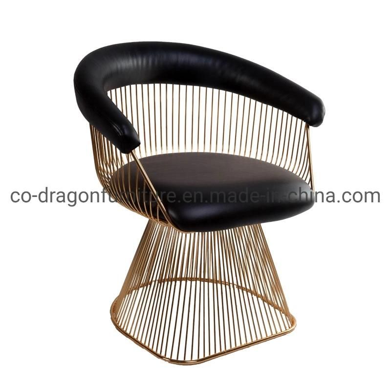 Hot Selling Home Furniture Modern Velvet Stainless Steel Dining Chair