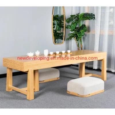 Durable Bamboo Japanese Rectangle Long Dining Coffee Tea Table for Sale