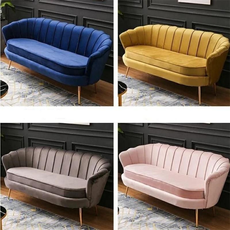 Modern Couch Sofa Chair Mini Double Seat Wedding Chair Event Decor Hotel Hall Leisure Chair Living Room Furniture Set Hotel Lounge Chaise Chair Salon