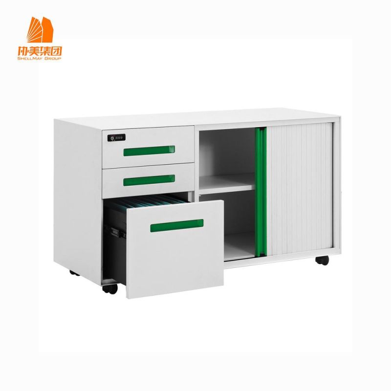 Popular Large Storage Sliding Door Cabinet. Metal Mobile Filing Cabinet