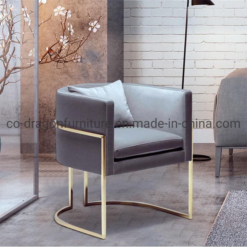 Hot Selling Modern Living Room Furniture Steel Frame Sofa Chair