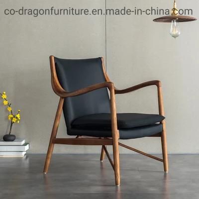 Fashion Solid Wood Fabric Leisure Chair for Modern Wooden Furniture