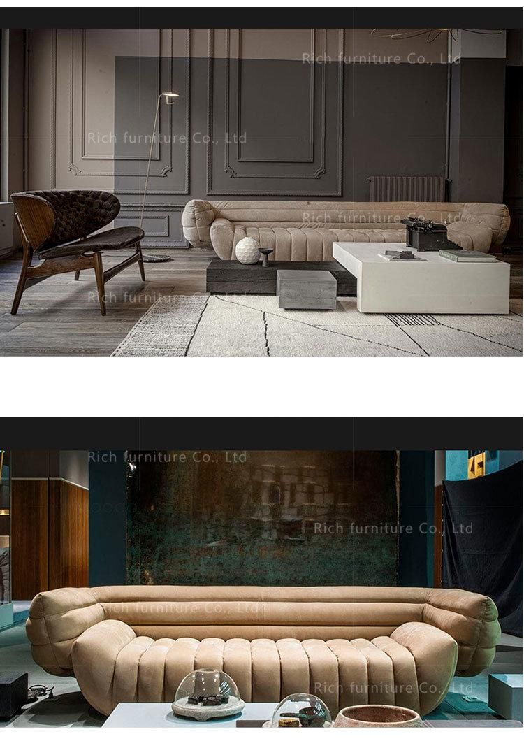 Contemporary Furniture Velvet Design Sofas Modern Italy Fabric Luxury Sofa