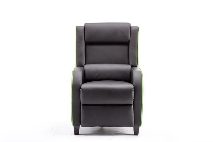 (KEVIN) Gaming Recliner Chair Single Living Room Sofa Recliner PU Leather Recliner Seat Home Theater Seating