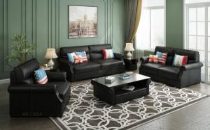 Genuine Leather Material Specific Use Sofa Set