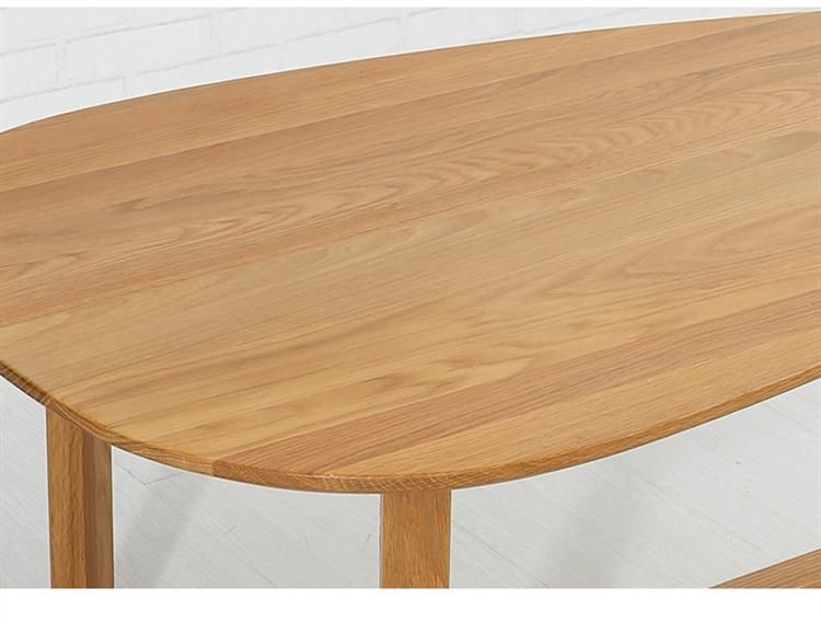 Simple Living Room Solid Wood Mango Coffee Table