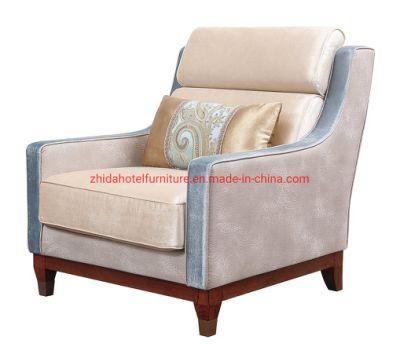 Modern Home Hotel Reception Antique Style Wooden Living Room Armrest Chair