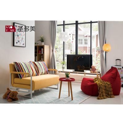 New Folding Orange Design Living Room Sofabed