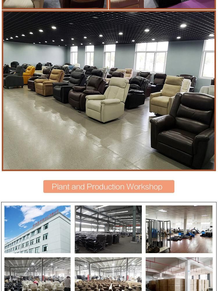 Modern Simple Style Linen Fabric Living Room Furniture Manual Recliner Sofa Home Furniture Single Seat Sofa Office Chair